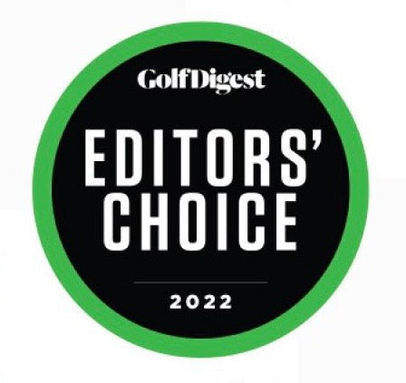 Editor's choice 2022 Golf Digest Badge for Blast Motion 