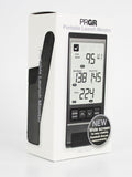 The PRGR Portable launch monitor's box packaging on a white background