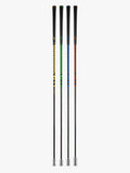Standing shot of the SuperSpeed Golf Coaches Set full package with red, blue, green, and yellow clubheads