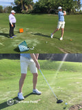 Golfers on the green outdoors using The Force Pedal