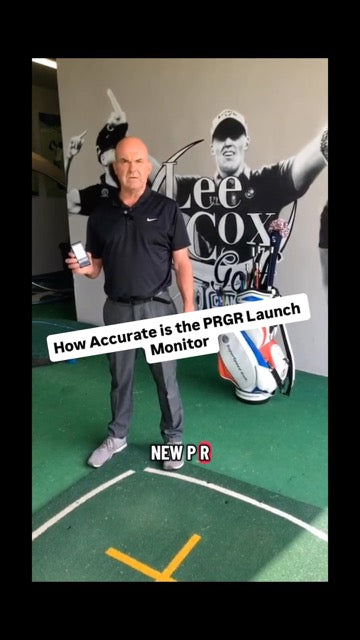 Coach Lee Cox compares PRGR accuracy to FlightScope